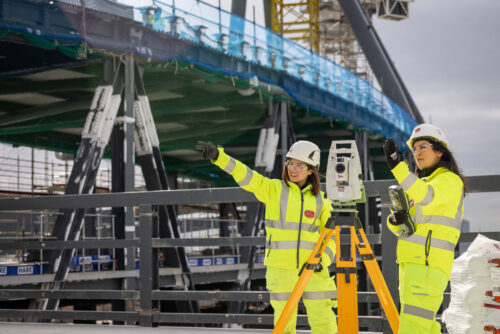 Glass Bottle -orange high-viz